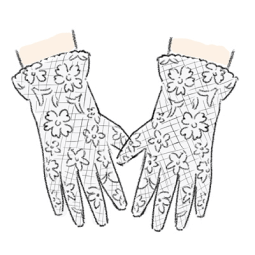 手袋 - がんサバイバーのためのネイルケア