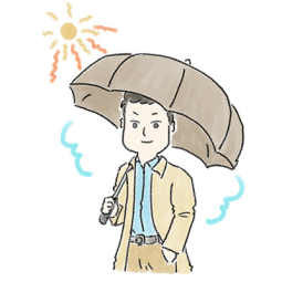 日傘 - がんサバイバーのためのスキンケアのヒント