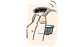 眉毛の書き方 - ステップ3 - がんサバイバーのための眉毛ケア