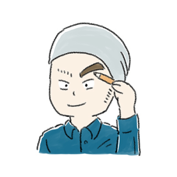 眉毛の書き方 - がんサバイバーのための眉毛ケア