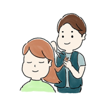 ヘアーサロン - がんサバイバーのための髪のケア