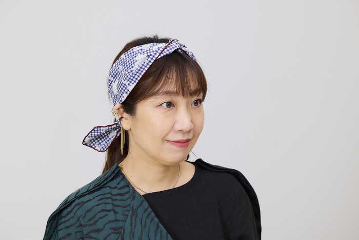 スカーフ使用例