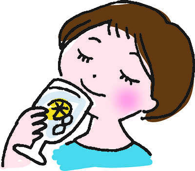 【食べられないときは、まずは「氷」や「冷たい飲み物」を】